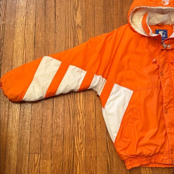 90’s Clemson STARTER Vintage Puffer Jacket - Picture 6 of 16
